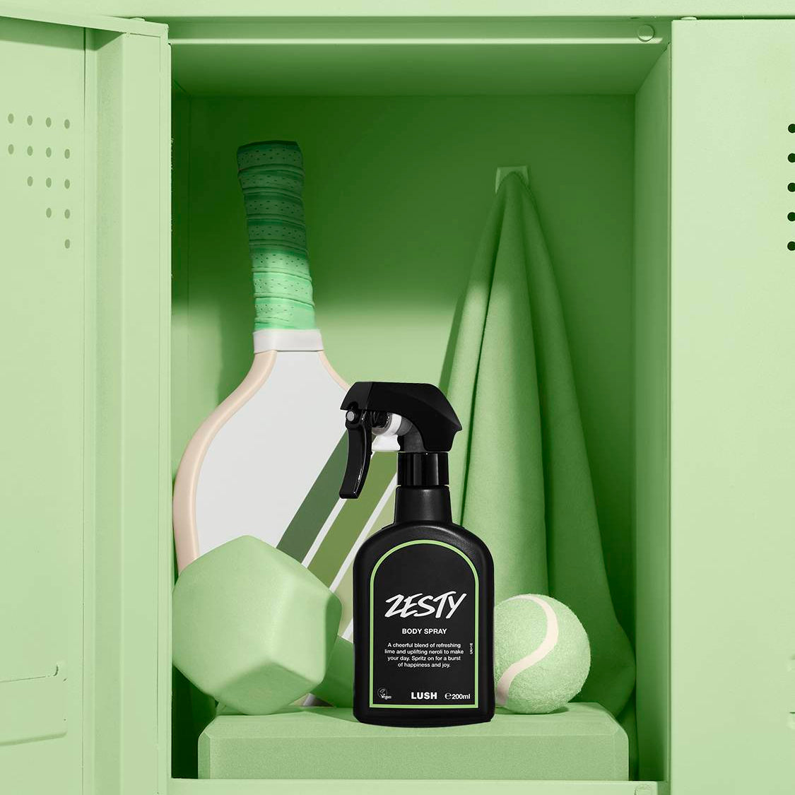 LUSH ゼスティ ボディスプレー 200ml 2本セット ゼスティ ボディ