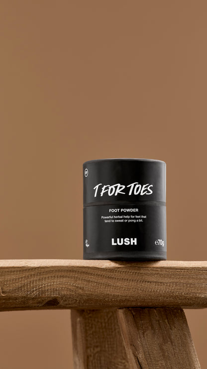 T for Toes foot powder