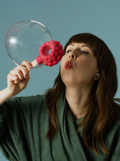 Raspberry Blower Reuseable Bubble Bar