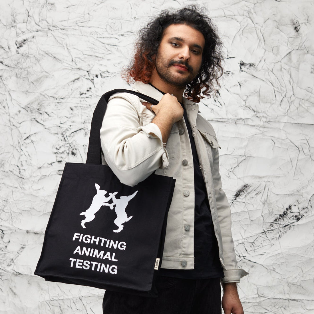 Tote Bag Fighting Animal Testing
