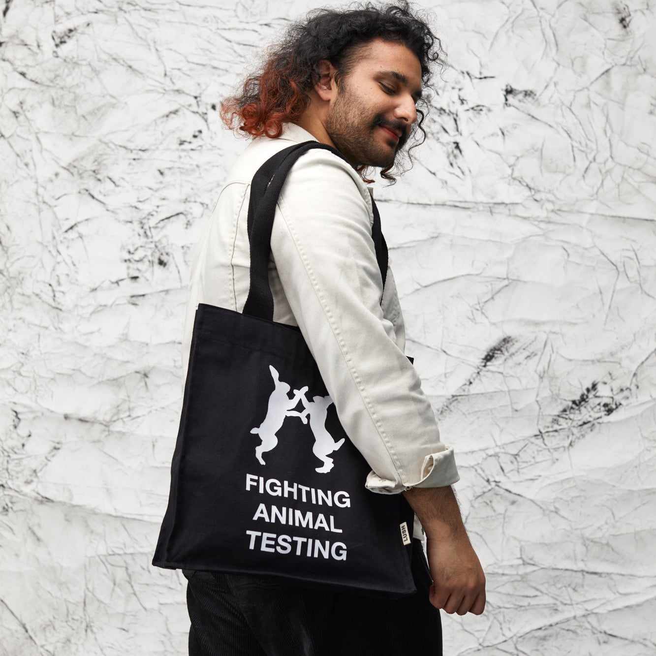 Tote Bag Fighting Animal Testing