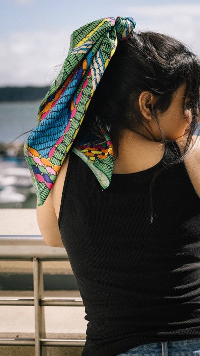 Knot Wraps Neon Weave