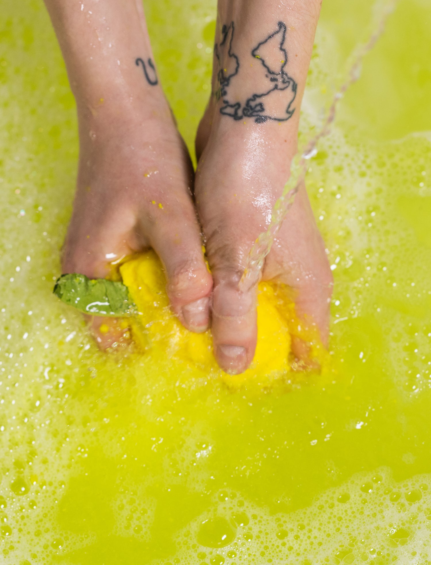 Lemon Crumble Bubble Bar