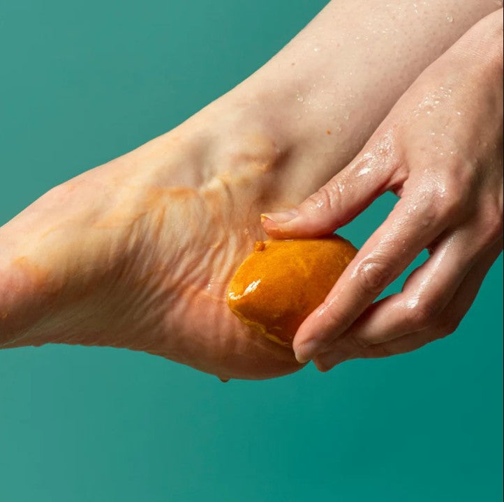 Pumice Power foot scrub