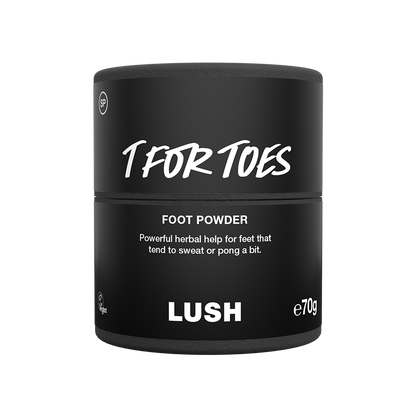 T for Toes foot powder